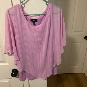 AGB Women's Light Pink Blouse
